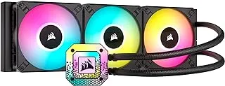 CORSAIR iCUE H150i Elite CAPELLIX XT Liquid CPU Cooler - AF120 RGB Elite Fans - 360mm Radiator - Intel LGA 1700, 1200, 115X, 2066 AMD AM5, AM4