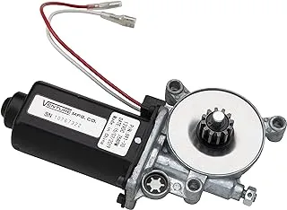 Solera Lippert Replacement Power Awning Motor with Dual Connectors, 12-Volt DC, 75-RPM, Fits Short, Flat or Pitched Awnings on 5th Wheel RVs, Travel Trailers, Motorhomes - 266149