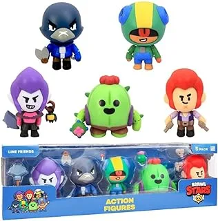 Brawl Stars Action Figures 5Pk Window Box (S1)