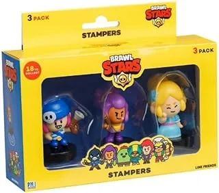 Brawl Stars Stampers 3Pk Window Box (S1)