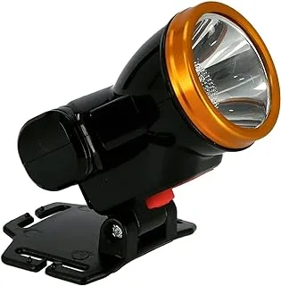 Olsenmark 5W Rechargeable LED Headlight, Black