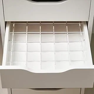 Homesmiths Vanity 40 Storage Slots Vanity Acrylic Dividers