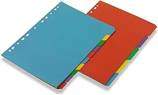 Rexel Karnival A4 Divider 5 Part - Multicolour (50 Pack)