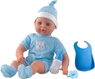 Dolls World Baby Boohoo Doll, 46 cm Size, Blue