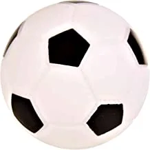 Trixie Vinyl Soccerball for Dogs WHITE 10CM