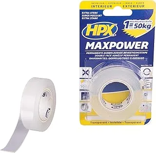 HPX Max Power (19 مم × 2 م ، شفاف)