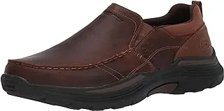 Skechers Expended -Seveno Leather Slip on Leather Slip on Men's Moccasin. حذاء رياضي رجالي من Skechers -Seveno