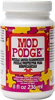 Mod Podge Puzzle Saver (8-Ounce), CS15068, White