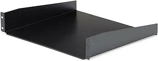 StarTech.com 2U Server Rack Shelf - رف يونيفرسال للتثبيت على حامل الكابولي لـ 19 