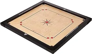 TA Sport Ms Carrom Board with Carrom Men Striker, 30 cm Length x 30 cm Width