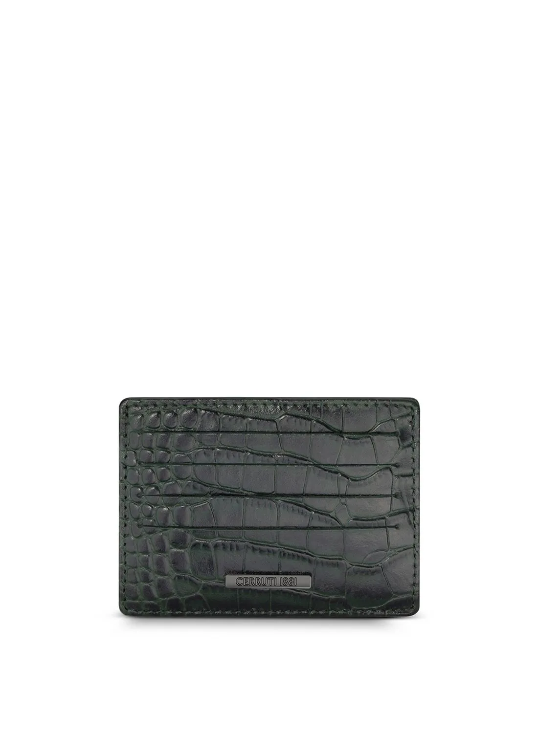 CERRUTI 1881 Textured Logo Card Holder