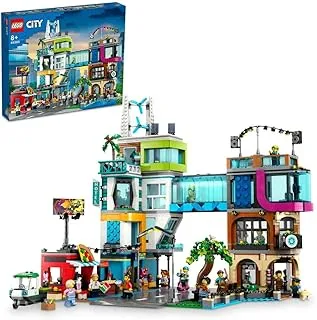 LEGO City Centre 60380 Building Blocks Toy Set; Toys for Boys, Girls, and Kids (2,010 Pieces)