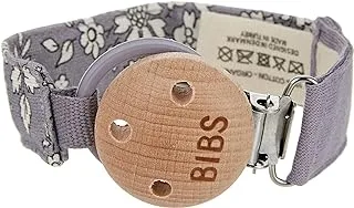 Bibs BIBS x Liberty Pacifier Clip Capel Fossil Grey