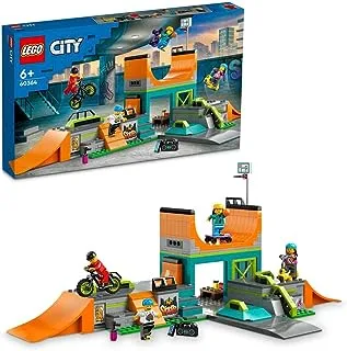 LEGO City Street Skate Park 60364 Building Blocks Toy Set; Toys for Boys, Girls, and Kids (454 Pieces)