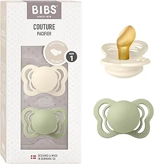 Bibs Couture 2 Pack Latex S1 Ivory/Sage