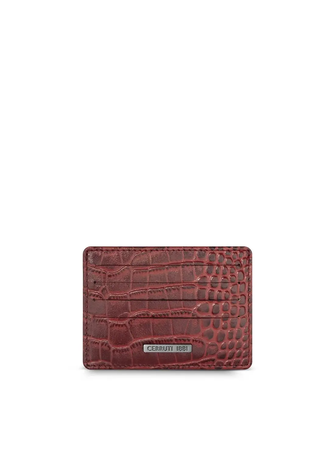 CERRUTI 1881 Textured Logo Card Holder