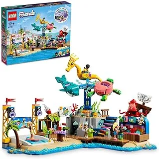 LEGO® Friends Beach Amusement Park 41737 Building Blocks Toy Set; Toys for Boys, Girls, and Kids; Gift Toys for Kids (1,348 Pieces)