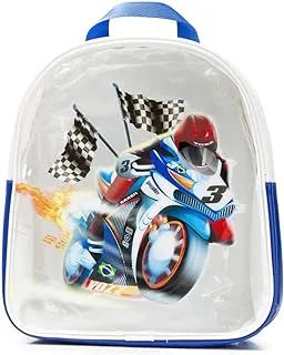 Eazy Kids Backpack Bike - Blue