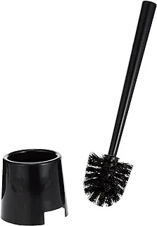 Sulfar Toilet Cleaning Brush with Holder, Black, 14.02X4.29X4.09 Inch