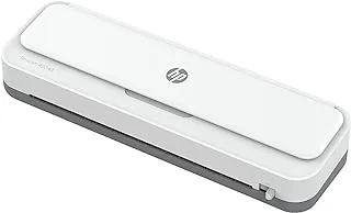 HP OneLam 400 A3 Laminator 75/80-125 Micron Includes Cutting Ruler, Corner Router and Laminating Pouches 3161