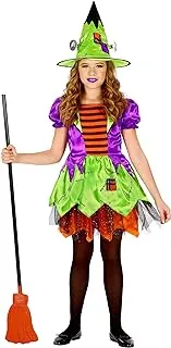 WIDMANN 016F Strega Mostro Costume, Multi-Coloured, 116 cm / 4-5 anni