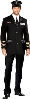 Dream Girl Mile High Captain Hugh Jorgan Male Costume Large