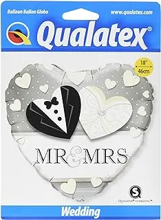 PIONEER BALLOON COMPANY Mrs. Wedding Foil Balloon, 18