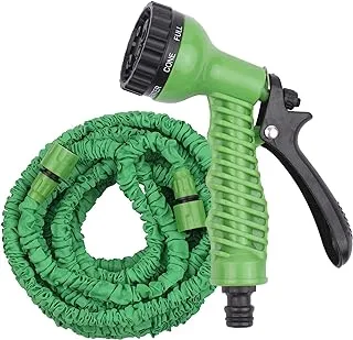 Pepisky 75FT/22M 3 Times Expandable Garden Hose Leak-proof Expandable Hose High Pressure Watering Pipe Magic Flexible Water Hose with 7 Function Nozzle for Car Washing Garden Watering Green