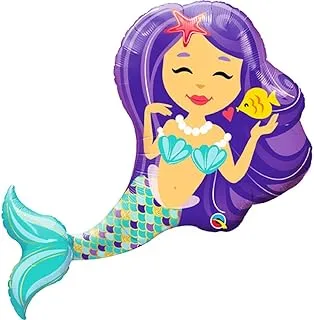 Qualatex Q57815 Enchanting Mermaid 38 Qualatex Foil Supershape Balloon