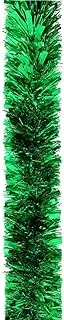 Tinsel Garland Thick 2mx10cm Green