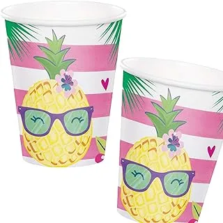 Pineapple N Friends Cups 9oz 8ct