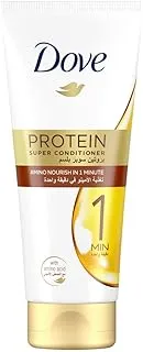 Dove Protein Super Conditioner smooths frizzy, dry hair in just 1 minute! Amino Nourish, hair care for up to 100% smoother hair, 180ml