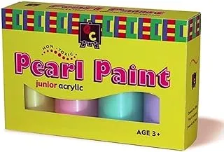 EC Vantage Rainbow Pearl Paint 100 ml, 4-Pieces Set