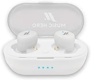 SBS TWS Tube Wireless Earphone with 300 mAh Charging Case, White