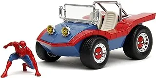 Jada 1:24 Marvel Spider-Man Buggy with Spider-Man Figure