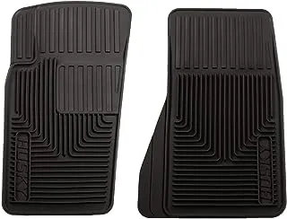 Husky Liners Fits 1984-01 Jeep Cherokee, 1993-04 Jeep Grand Cherokee Heavy Duty Floor Mats Front Floor Mats,Black,51081