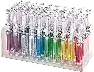 Allures & Illusions Syringe 60-Pack Ballpoint Pens, Mixed