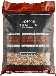 Traeger Signature Blend BBQ Wood Pellets Brown 9 kg PEL337