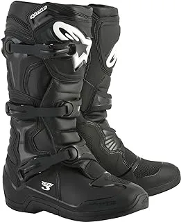 Alpinestars 2013018-10-12 Men's Tech 3 Motocross Boot, Black, 12