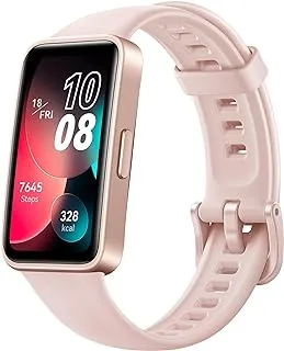 HUAWEI Band 8 Smart Watch, Ultra-thin Design, Scientific Sleeping Tracking, 2-week battery life, Compatible with Android & iOS, 24/7 Health Management, Pink