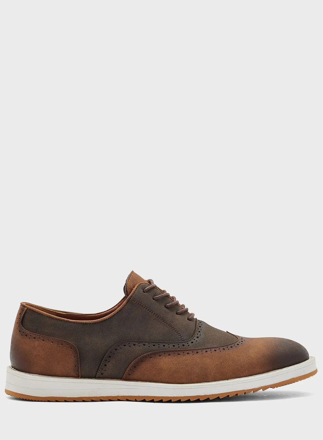 Robert Wood Wing Cap Smart Casual Lace Ups