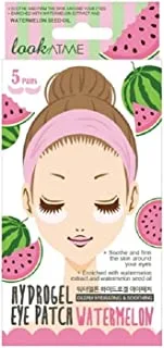 Look At Me Hydro-Gel Under Eye Patch. Moisturizing & Nourishing, Removes Dark Circles & Puffiness, Watermelon, Made In Korea, 5Pcs