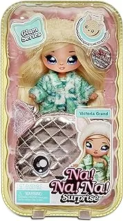 Na surprise 2-in-1 soft 7.5'' fashion doll glam series 1 - victoria grand