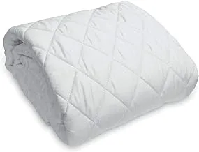 Deep Sleep Twin/Single Size, 90X190 cm Satin,Space Pattern, White - Matress Protectors