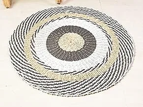 Dubai Garden Centre Nicola Round Carpet, 100 cm diameter