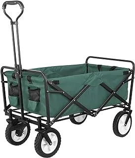 Coolbaby Heavy Duty Folding Truck متعددة الوظائف في الهواء الطلق عربة حديقة التخييم مع عجلات عالمية ومقابض قابلة للتعديل