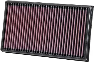 K&N Engine Air Filter: Reusable, Clean Every 75,000 Miles, Washable, Premium, Replacement Car Air Filter: Compatible with 2012-2019 Volkswagen/Audi/Seat/Skoda Compact 1.6/1.8/2.0 L, 33-3005