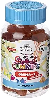 SUNSHINE NUTRITION Cool Gummies Omega-3 With Dha/Epa (2 Flavors)