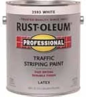 Rust-Oleum Pro Stripe Traffic White Gallons 150 Voc