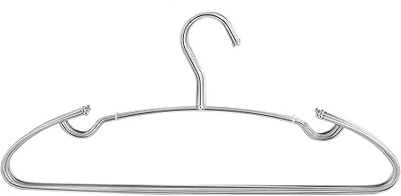 Royalford Metal Hangers Set of 6 Pcs - Home Premium Coat Hangers Set for General Use – 360° Rotating Swivel Hook, for Ties - Metal Construction, Non-Slip Design